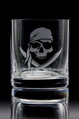 Whiskyglas 280 ml - Piratenmotiv