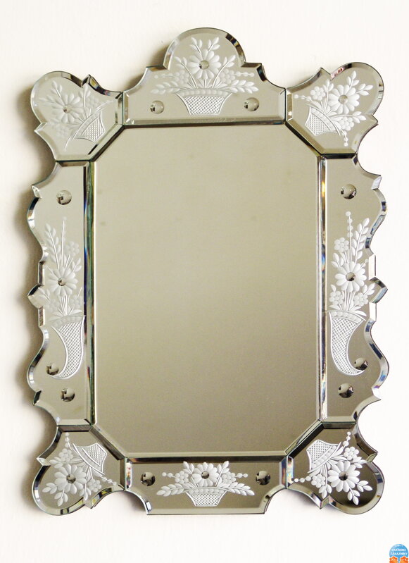 Benátské zrkadlo - 32 x 44 cm ( 407 )