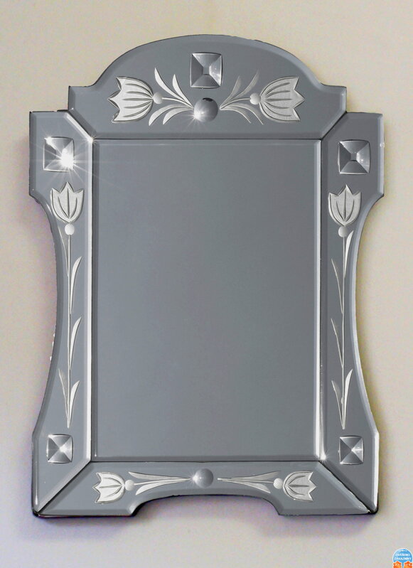 Benátské zrkadlo - 30 x 40 cm ( 409 )