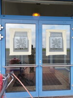 pískování firemního loga