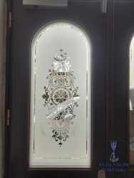 Praha hostivař - pískování skel do koupelny dle přání zákazníka Praha hostivař - pískování skel do koupelny dle přání zákazníka