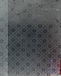 Praha činžák Letná - pískování oken a balkonových dveří  4 patra