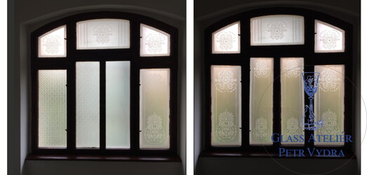 Pískované vstupní dveře Pískované vstupní dveře