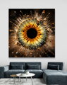 Fotoplátno - Iris foto - fotografie vaší duhovky jako obraz - Efekt ,,velký třesk,,