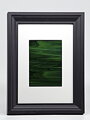 Pietní obraz - zelené vitrážové sklo v rámu (fotografie a nápis) - 30 x 40 cm (pasparta 21 x 30 cm)