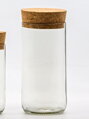 Eko uzavíratelná dóza (z lahve od piva) velká čirá (13 cm, 6,5 cm)