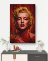 Fotoplátno -Abstraktní obraz Marilyn