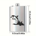 Placatka s motivem delfín - Gravírování do kovu