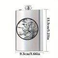 Placatka s motivem letící kachna - Gravírování do kovu