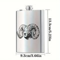 Placatka s motivem hlava muflona - Gravírování do kovu