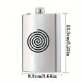 Placatka s motivem spirála - Gravírování do kovu