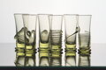 6x Pohár na likér z historického skla 1216/6 90 ml