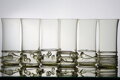 6x Sklenice z historického skla (380 ml) 1265/6 