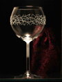 2x Pohár na červené víno Thun - Abstraktný motív - 450 ml