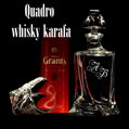 1x Quadro whisky Karafa s monogramem