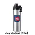 Hliníková láhev s vaším s vaším textem, fotografií nebo motivem ( fotografie je vzorová )