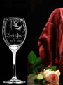2x svatební sklenice Thun víno 250 nebo 350ml ( holubičky )