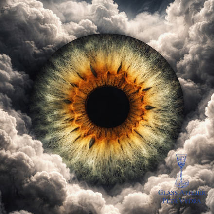 Digitální fotografie - Iris foto - fotografie vaší duhovky jako obraz - Efekt ,,Mraky,,