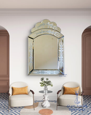 Benátské zrkadlo - 32 x 50 cm ( 408 )