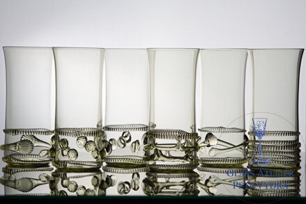 12x Sklenice z historického skla (380 ml) 1265/6