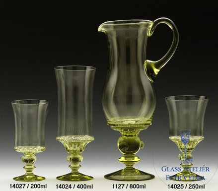 Karafa z historického skla - 1127/800 ml