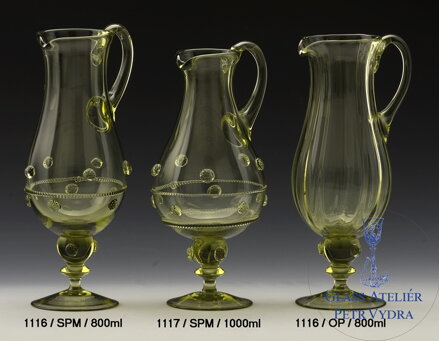 Karafa z historického skla - 1116/OP/800 ml