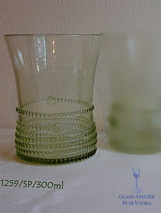 HISTORISCHES GLAS - Waldglas - 2x Gläser Whisky 1259/300 ML