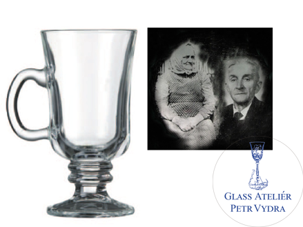 Venezia Kaffeeglas mit Ihrem Foto