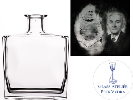 Jens Likörflasche (700 ml) mit Ihrem Foto