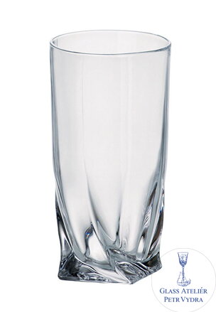 6x Quadro long drink sklenice 6x Quadro long drink sklenice