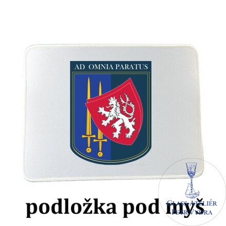 Praktická podložka pod myš s vaším s vaším textem, fotografií nebo motivem ( fotografie je vzorová )