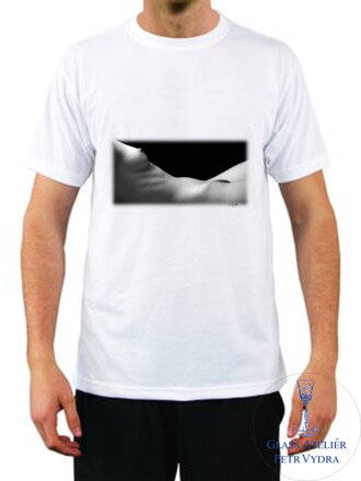 Tričko s krátkým rukávem Unisex- potisk autorských fotografií - fotograf Petr Vydra - akt body