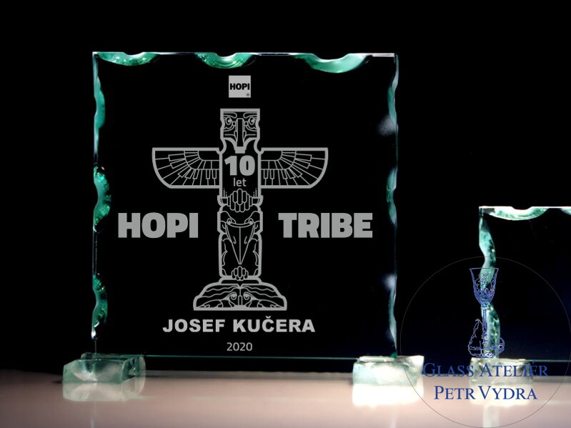 Firemní dar - Plaketa čtverec (vlastní text, logo)  Firemní dar - Plaketa čtverec (vlastní text, logo)