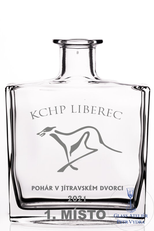 Sporttrophäen - Jens Flasche (eigener Text, Logo) 0,5 l