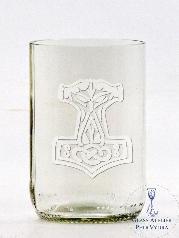 2 Stück Öko-Glas (Bierflasche) Medium Clear (10 cm, 6,5 cm) Thors Hammer 2 Stück Öko-Glas (Bierflasche) Medium Clear (10 cm, 6,5 cm) Thors Hammer