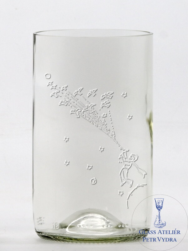 2ks Eko pohára (z fľaše od piva) veľká číra (13 cm, 6,5 cm) Malý princ - Leť! 2ks Eko pohára (z fľaše od piva) veľká číra (13 cm, 6,5 cm) Malý princ - Leť!