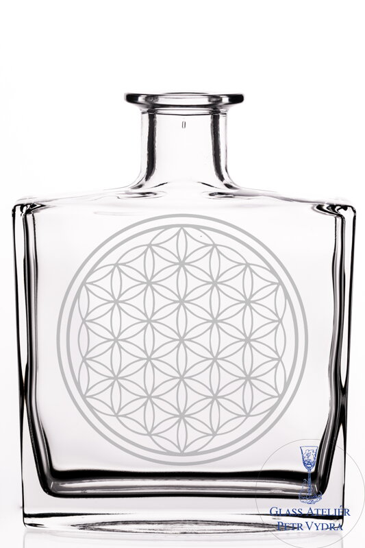 Lahev Jens - motiv Květ života