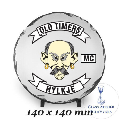 Firemní trofej ze žuly s motivem - oblouk přenesení barevného obrázku nebo fotografie sublimací Firemní trofej ze žuly s motivem - oblouk přenesení barevného obrázku nebo fotografie sublimací