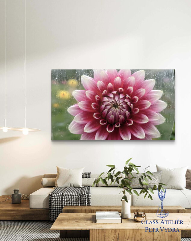 Fotoplátno - Květ Jiřina