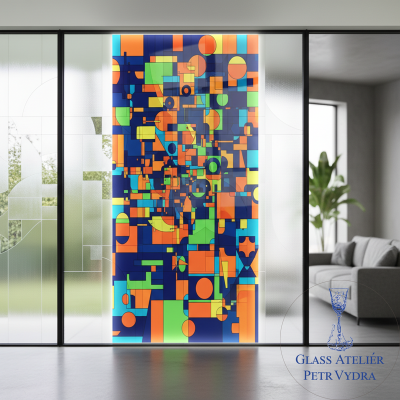 Obraz na akrylátovém skle - Abstrakce moderního umění
