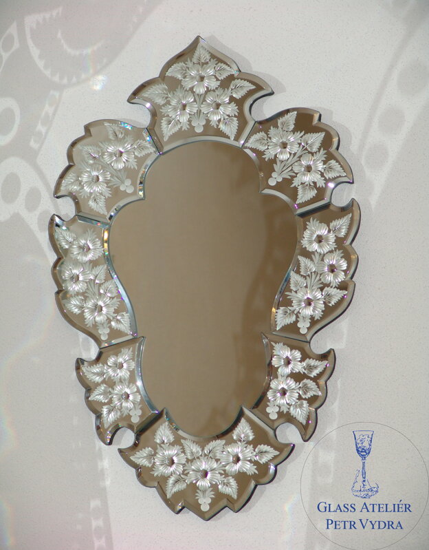 Benátské zrcadlo - 36 x 58 cm ( 302 A)