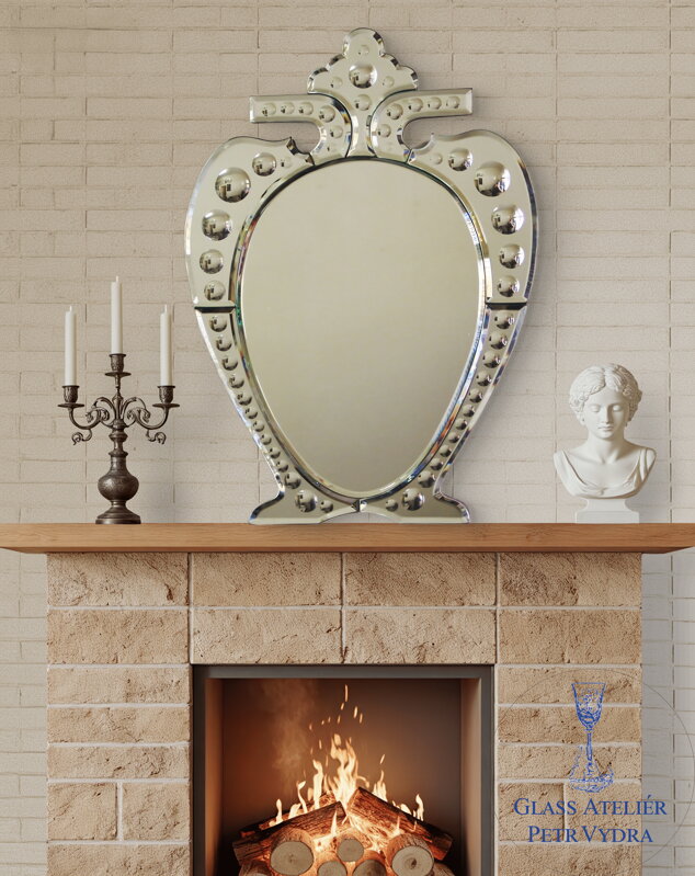 Benátské zrcadlo - 30 x 42 cm ( 405 )