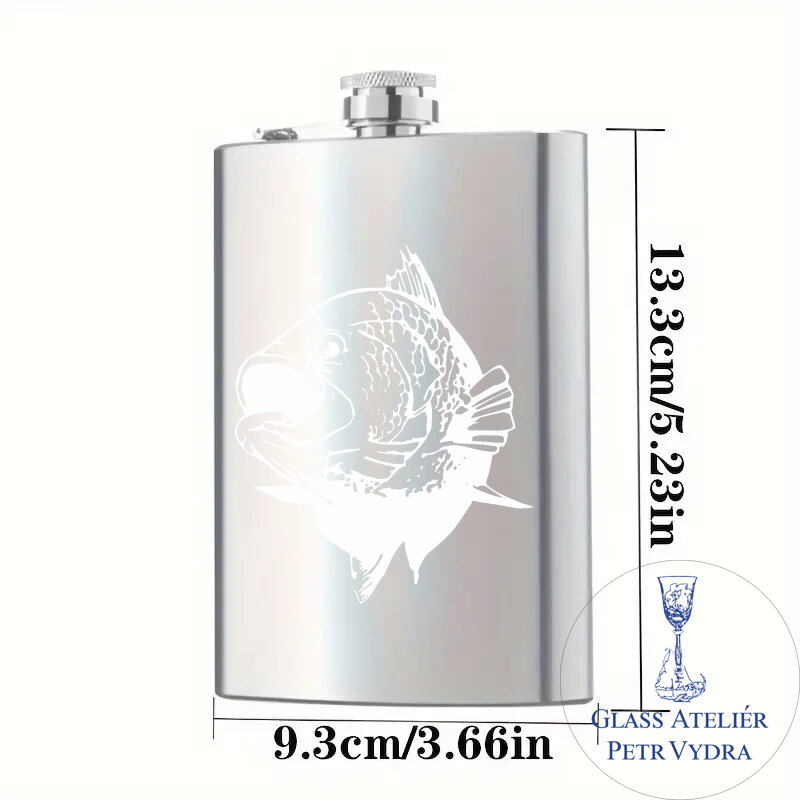 Placatka s motivem mořská ryba - Gravírování do kovu