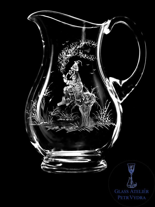 Originální džbán - motiv vodníka (1500ml) Originální džbán - motiv vodníka (1500ml)