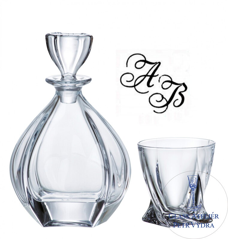 Laguna whisky set- 7 kusů s monogramem Laguna whisky set- 7 kusů s monogramem
