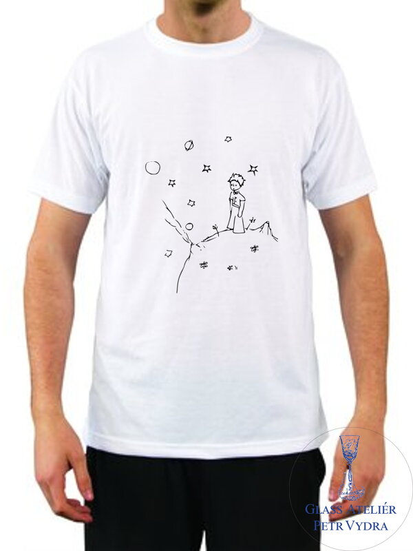 Tričko s krátkým rukávem Unisex - potisk Malého prince Tričko s krátkým rukávem Unisex - potisk Malého prince
