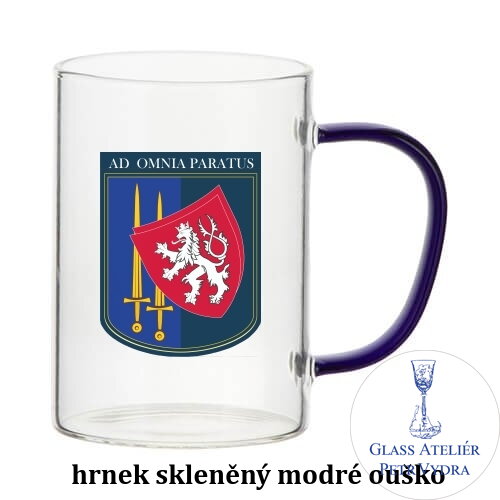 Sklenice 450 ml s barevným uchem s vaším s vaším textem, fotografií nebo motivem ( fotografie je vzorová ) Sklenice 450 ml s barevným uchem s vaším s vaším textem, fotografií nebo motivem ( fotografie je vzorová )
