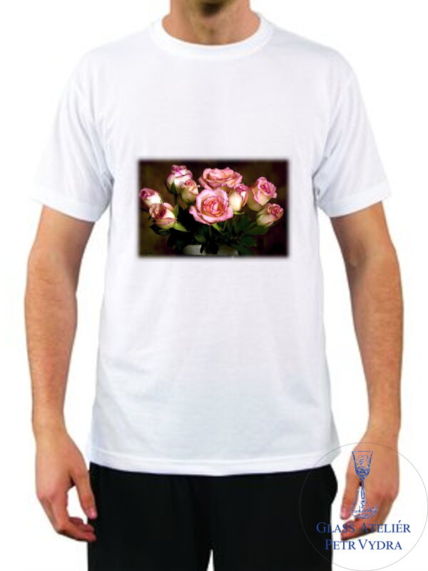Tričko s krátkým rukávem Unisex- potisk autorských fotografií - fotograf Petr Vydra - Růže Tričko s krátkým rukávem Unisex- potisk autorských fotografií - fotograf Petr Vydra - Růže
