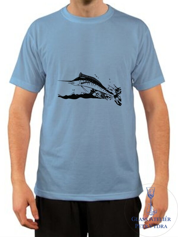 Tričko s krátkým rukávem Unisex - potisk motivu malvín