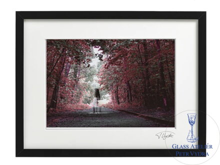 Umělecká fotografie Krajina - Duch (černý rám)